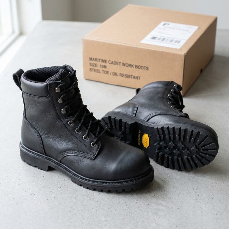 Cadet Officer Parade Oxford Shoes & Leather Belt Pack